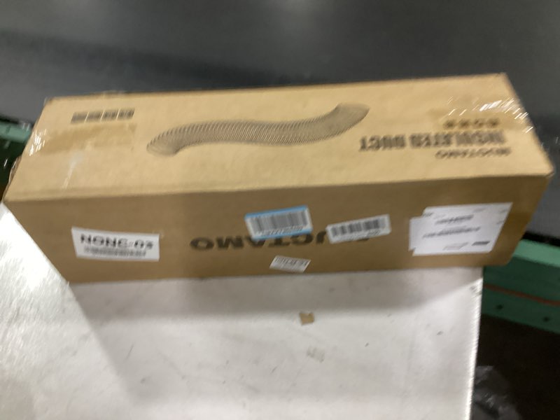 Condition photo showing As Is for 4 Inch 25 Feet R4.2 Insulated Flexible Duct | High-Efficiency Thermal Insulation | Suitable for Heating & Cooling 4 IN 25 FT(R4.2)