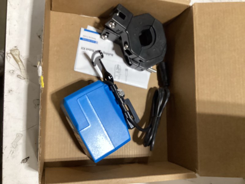 Condition photo showing As Is for yolink smart water leak protection system kit: bulldog valve robot, smart valve controller 2, 3 water leak sensors, hub 2-year battery with dc