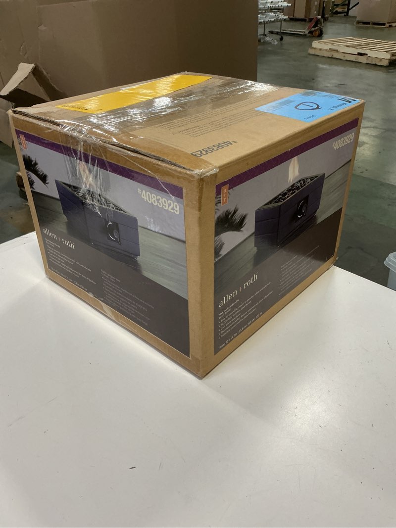 Condition photo showing Good Condition for Allen+Roth Gas Tabletop Fire Pit