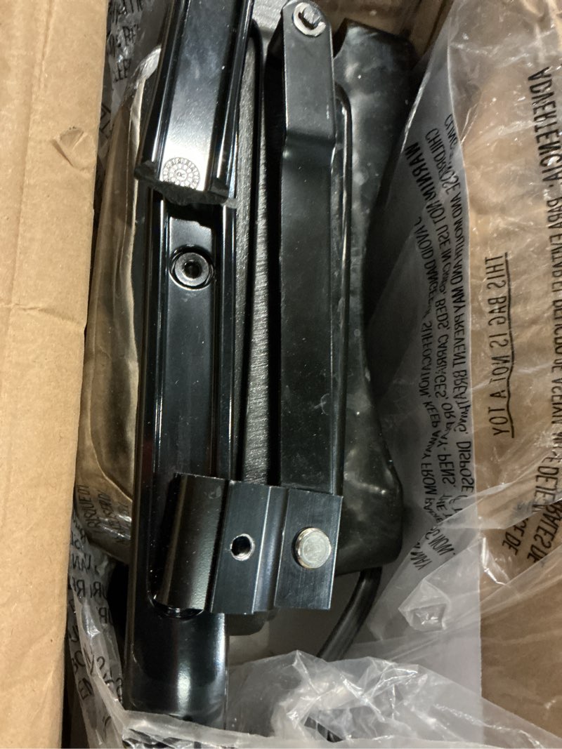 Condition photo showing Good Condition for hamilton beach panini press sandwich maker & electric indoor grill with locking lid, opens wide to fit any thickness for quesadillas, burgers & more, nonstick 8" x 10" grids, chrome (25460mna) chrome finish nonstick 8" x 10" grids