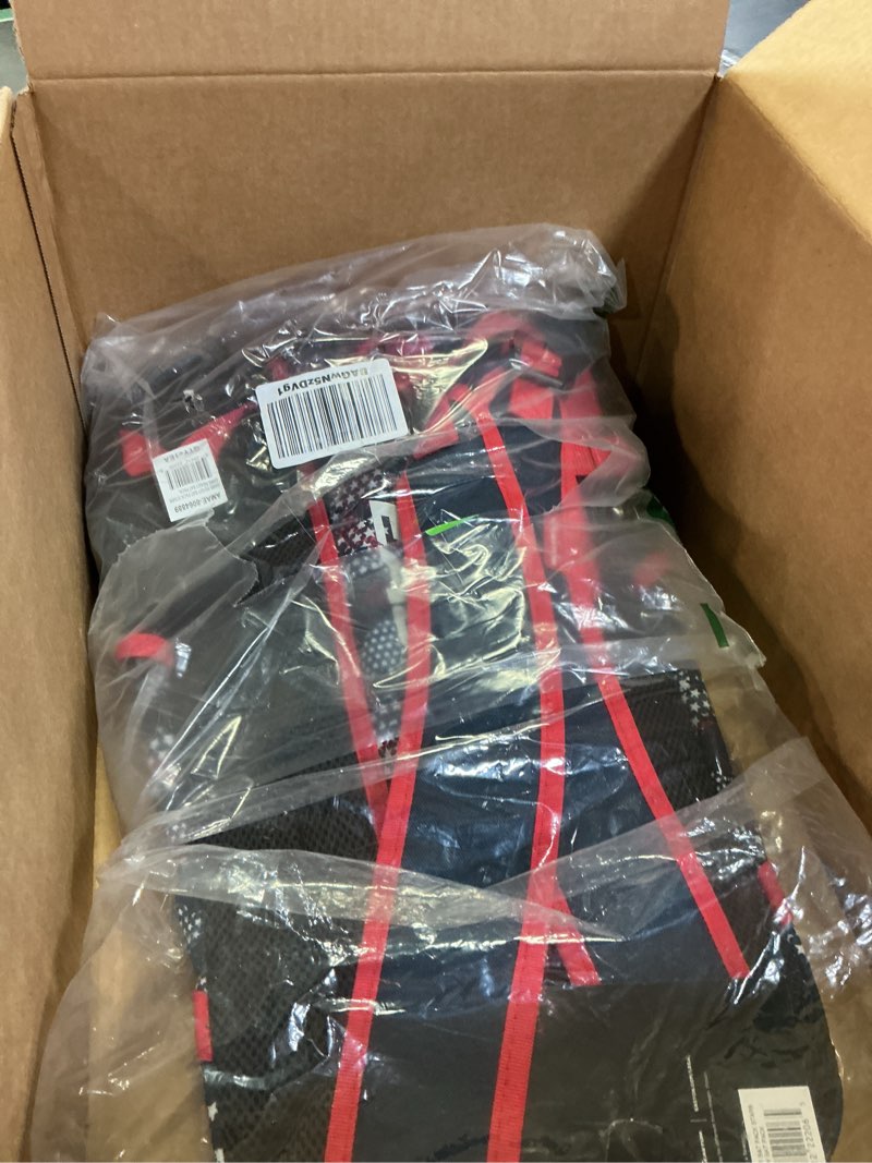 Condition photo showing Good Condition for easton | game ready backpack equipment bag | adult | baseball & softball | multiple colors stars & strips