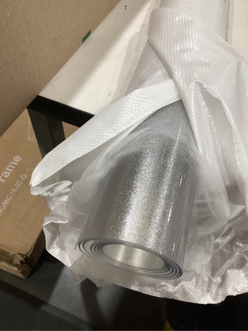Condition photo showing Good Condition for necaux custom 36 x 51 inch frosted table cover protector, 1.5mm thick plastic waterproof heavy duty pad for dining room table, table cloth cover protector, table cloth pad for kitchen wood grain 36" x 51" frosted 1.5mm