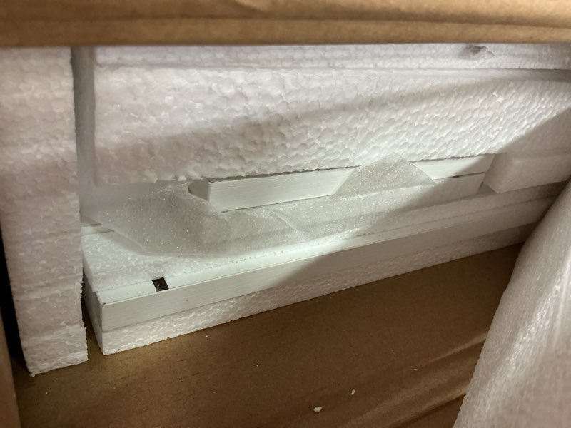 Condition photo showing New/Like New for Yita home white nighstand