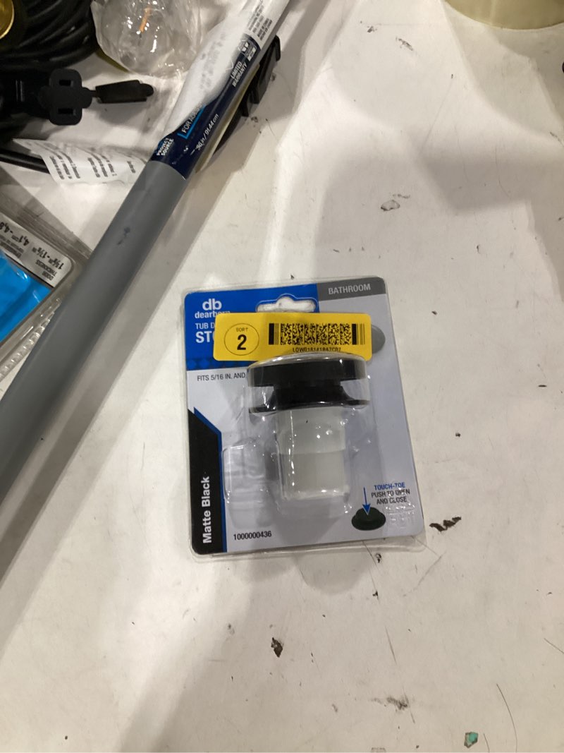 Condition photo showing Good Condition for tub drain stopper