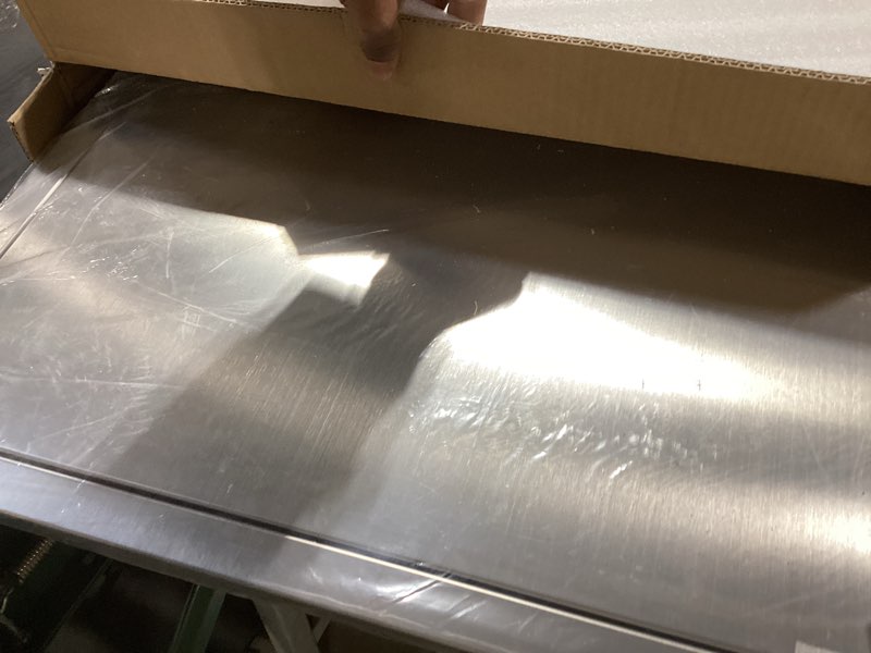 Condition photo showing Good Condition for jie jin outdoor kitchen doors 17" w x 24" h single doors 1.2mm thickness stainless steel bbq access door bbq island doors outdoor kitchen accessories door for outdoor kitchen bbq island (black) 17"w x 24"h