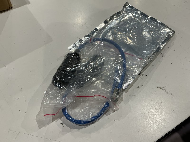 Condition photo showing As Is for penglin 2pcs m20 rj45 waterproof panel mount connector, male to female cat6 ethernet lan cable, outdoor panel mount coupler with shield cat6 network cable m20 cat6 shielded