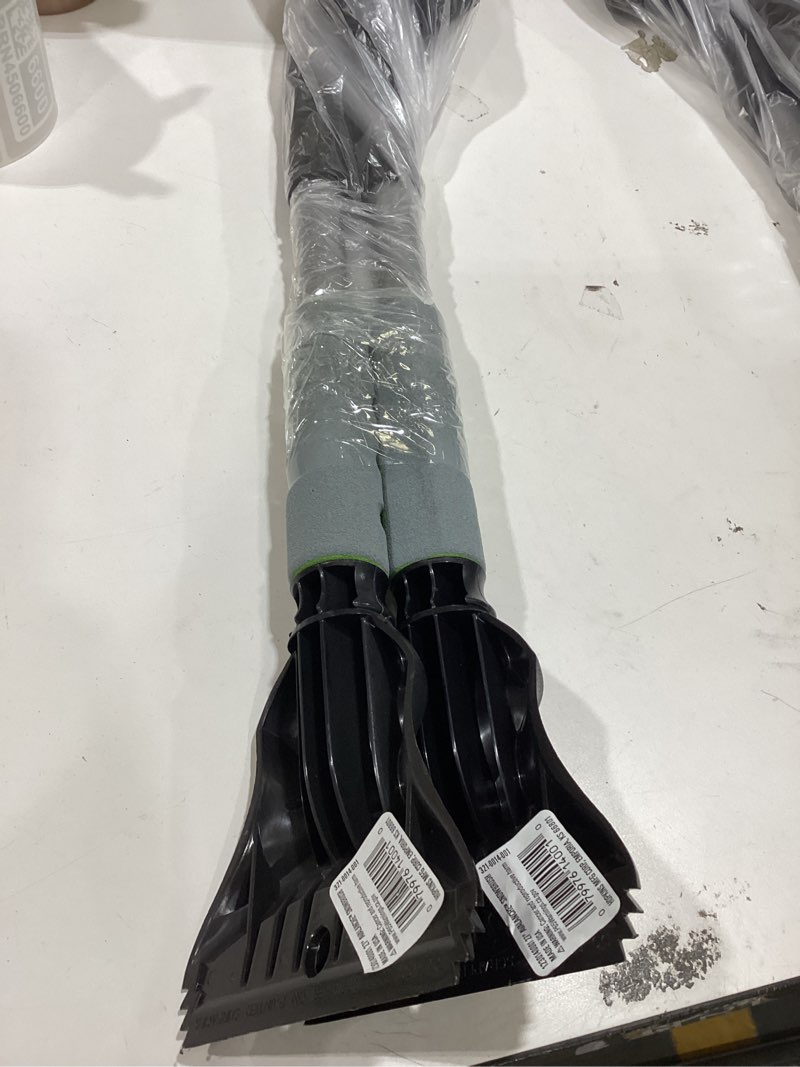 Condition photo showing Good Condition for snow scraper w/ large brush head, ice scraper and snow brush for car,2 pack