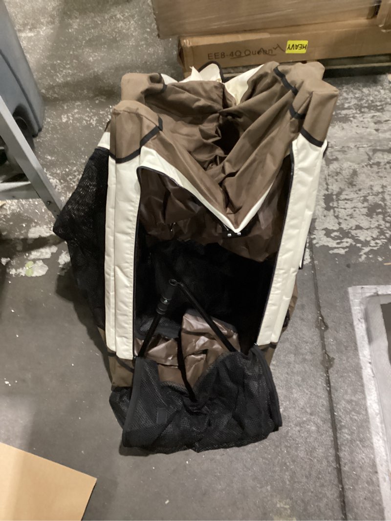 Soft Collapsible Dog Crate - 42 Inch Portable Dog Travel Crate for Large Dogs Indoor & Outdoor,4 Doo