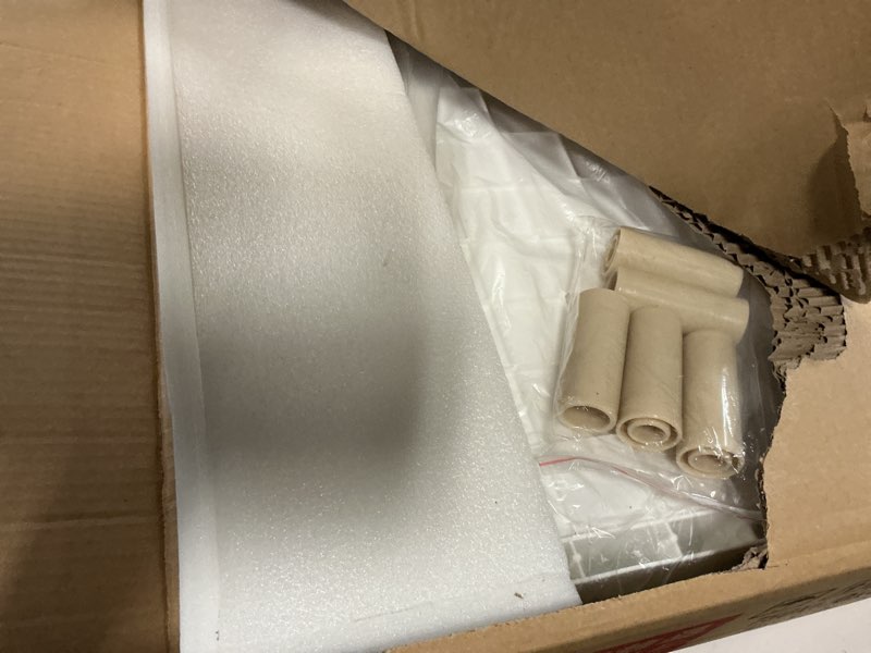 Condition photo showing Good Condition for extra tall foldable clear hamster cage with front door, deep base habitat for thick bedding & burrowing, easy clean wire mesh top ventilation, escape proof enclosure, 27.5x17x16 in 27.5"l x 17.0"w x 16.0"h