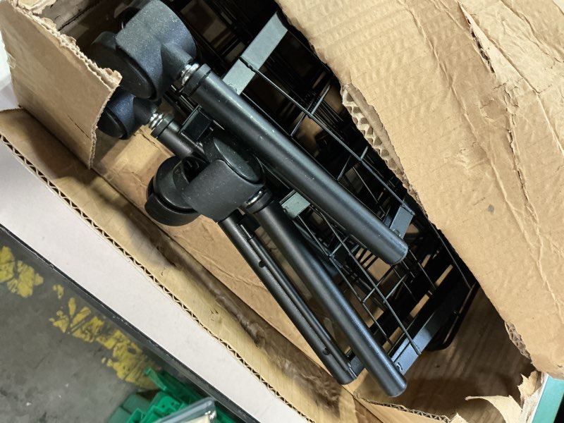 Condition photo showing As Is for Under Bed Storage with Wheels, 360° Rotating, No-Assembly Underbed Storage Containers, 2PACK Black 2 Pack