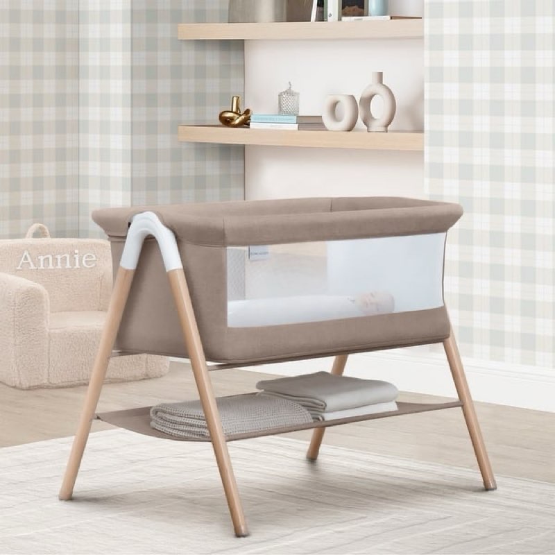 Bondi Beechwood By The Bed Bassinet 