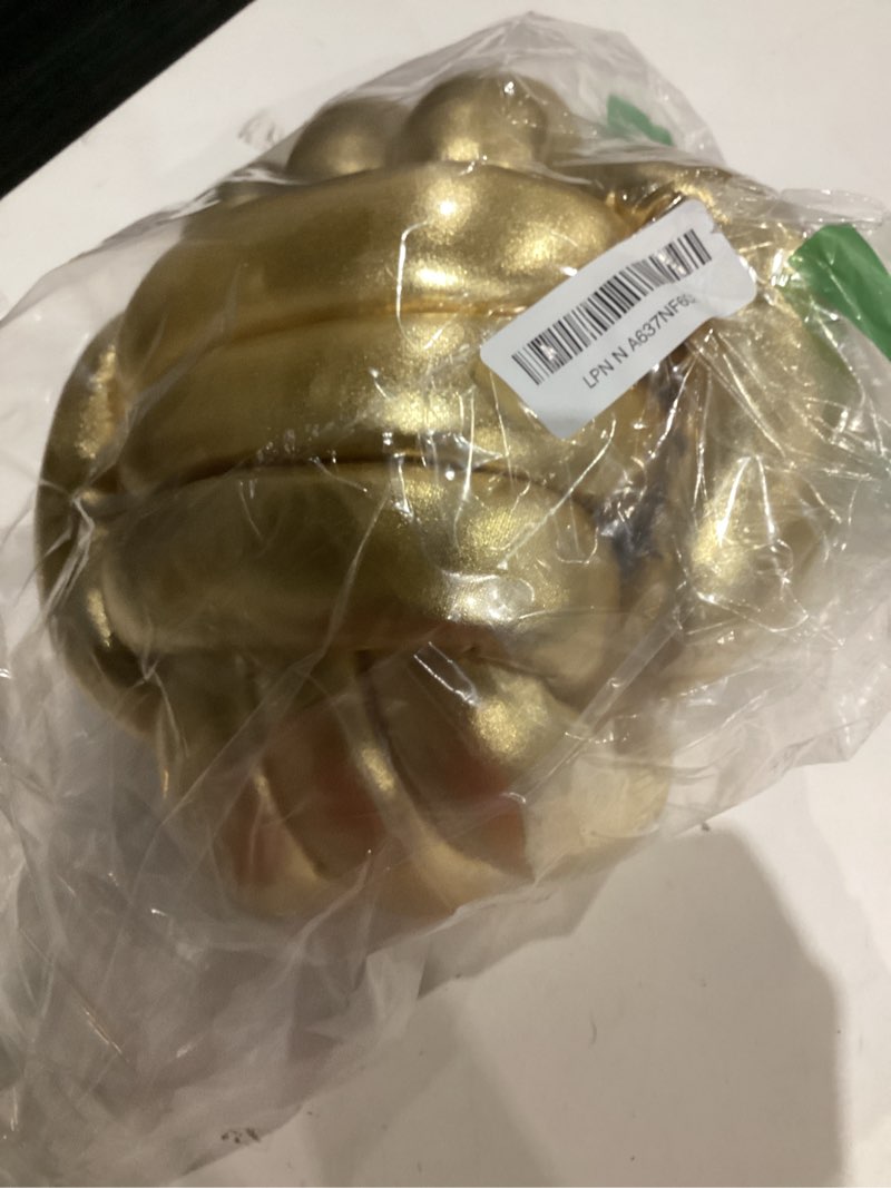 Condition photo showing Good Condition for BFYDOAA Knot Ball Pillow Gold, Handmade Round Throw Pillows Decorative Knotted Ball Pillow Cushion, 20cm Creative Knotted Throw Pillows for Sofa Car Office, Household Knot Pillows for Home Decor