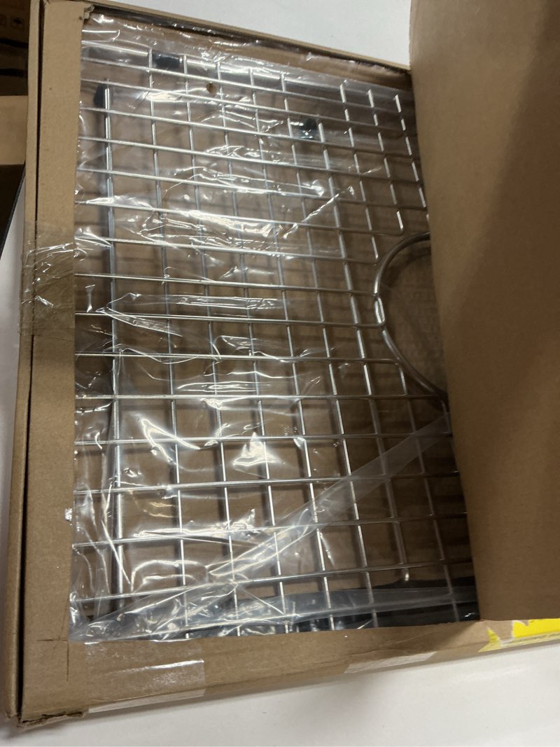 Condition photo showing Good Condition for Serene Valley Sink Bottom Grid 21" X 15-1/2", Centered Drain with Corner Radius 3/8", Sink Protector SVH2116C