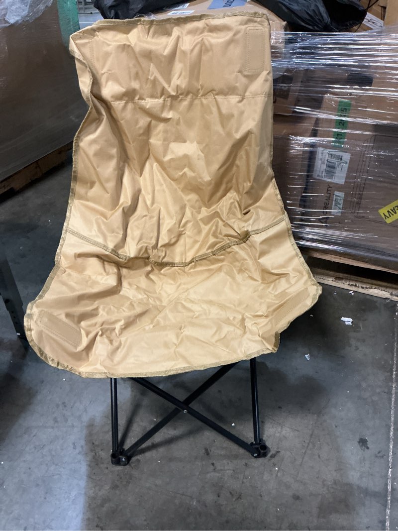 Condition photo showing Good Condition for smartmak oversize portable sauna chair, high back quick folding chair, adjustable angle, with storage bag, for 1 or 2 person sauna (coffee) coffee oversize