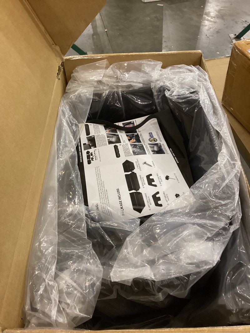 Condition photo showing New/Like New for KitsPro Rear Truck Underseat Storage Box, Fit 2017-2025 Ford F-250 F-350 F-350 Super Duty and 2015-2025 Ford F-150 SuperCrew Crew Cab Heavy Duty Rear Under Back Seat Box Organizer, Anti Slip