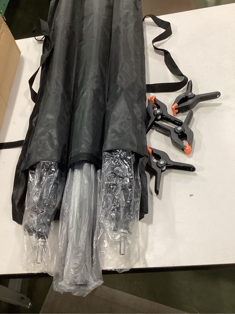 Condition photo showing New/Like New for Kate Photo Backdrop Stand 10x8.5ft Adjustable Background Stand Kit for Photography (Indoor/Outdoor) and Party Decorations 10 x 8.5ft Tripods with Threaded Crossbar