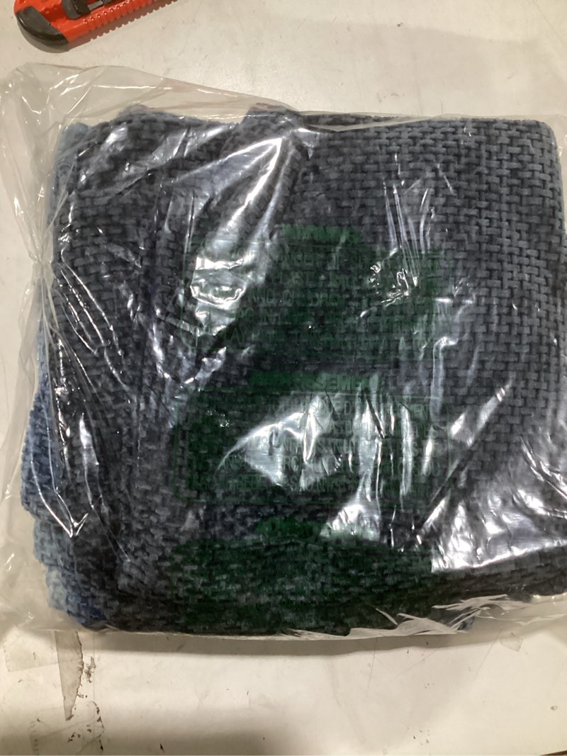 Condition photo showing Good Condition for ZONYO Pack of 4 Throw Pillow Covers 18x18 Inch Neutral Blue Soft Decorative Chenille Pillow Covers (Neutral Blue, 18" x 18" (Pack of 4)) Neutral Blue 18" x 18" (Pack of 4)