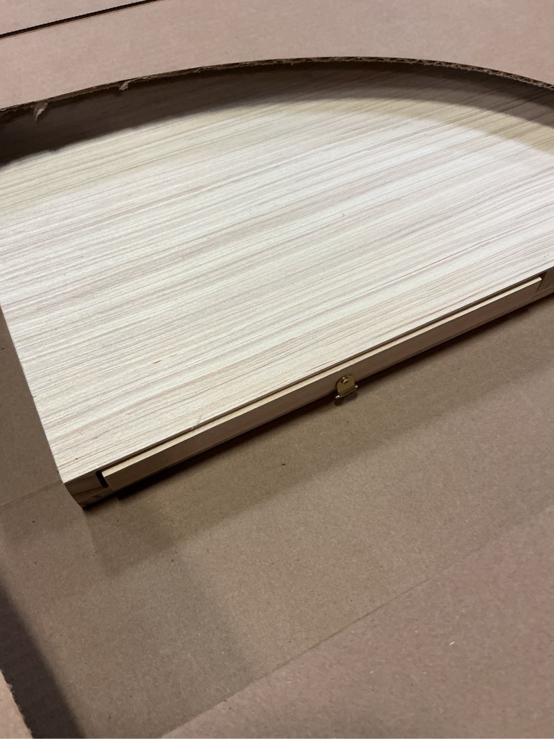 Condition photo showing Good Condition for rotatable 360-degree wheels puzzle board with drawers and cover 1000 pieces lightweight portable wooden puzzle table for adults size 30" x 22"