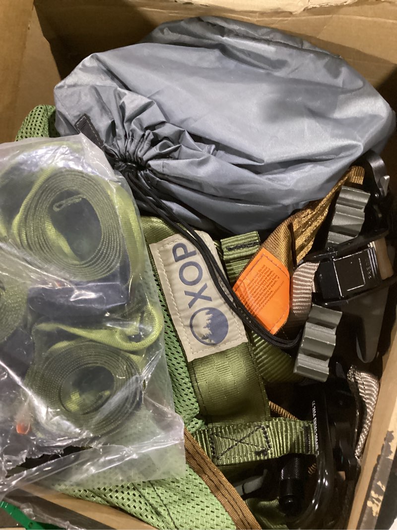 Condition photo showing Good Condition for xop complete tree saddle hunting system - includes aluminum tree saddle platform, mondo saddle harness and carrying bag edge mondo saddle hunting combo
