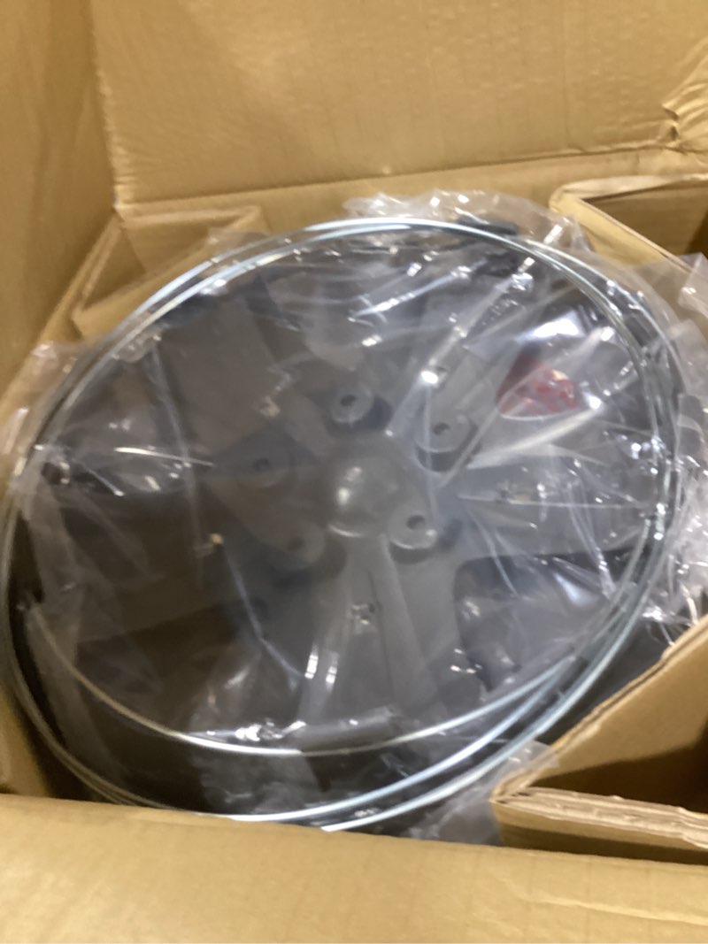 Condition photo showing Good Condition for custom accessories 4-pack 15" sgt-5 wheel covers, replacement hubcaps for cars, trucks, suvs — silver/chrome 15" wheel cover