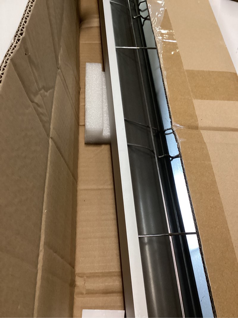 Condition photo showing As Is for winco food heat lamp strip heater with undermount brackets, 1100w, 48"