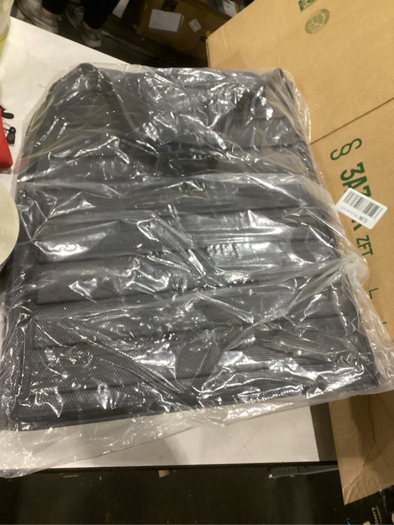 Condition photo showing Good Condition for custom for 2013-2020 nissan pathfinder/2013 jx35 /2014-2020 infiniti qx60 cargo mats with backrest mats all weather tpe accessories (for 13-20 nissan pathfinder/13 infiniti jx35 /14-20 qx60) for 13-20 pathfinder/13 infiniti jx35/14-20 qx60