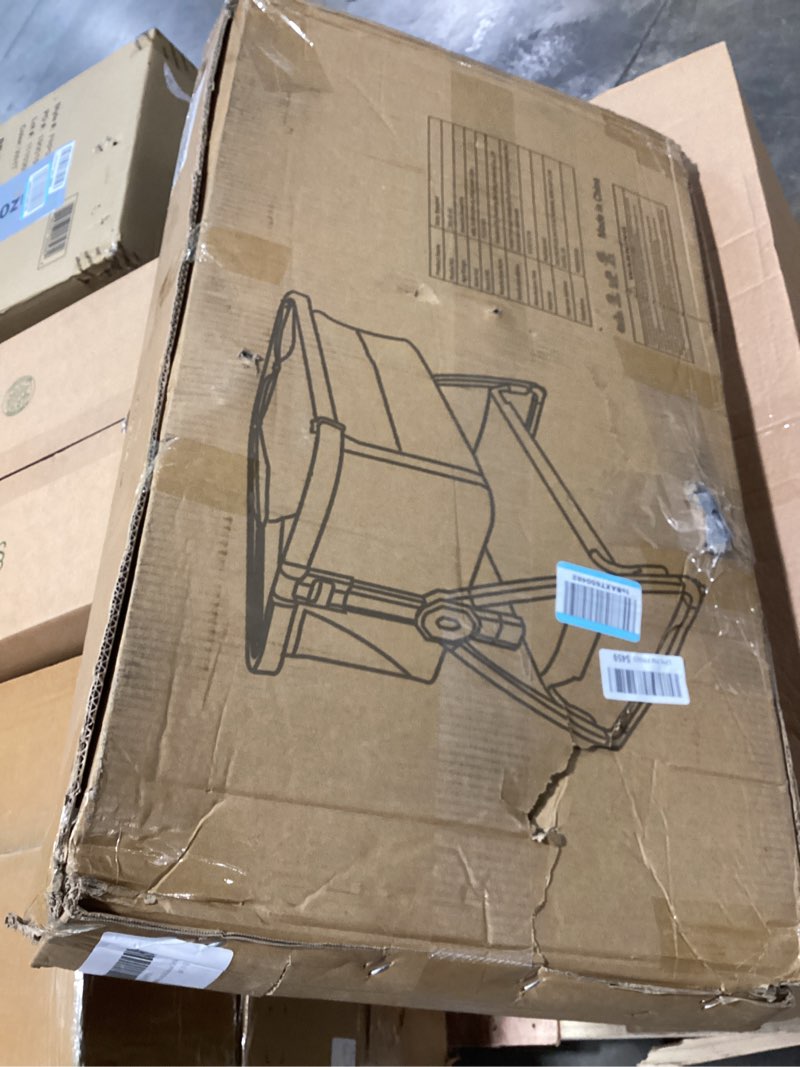 Condition photo showing Good Condition for vooi baby bassinet bedside sleeper, 3 in 1 rocking bassinet for baby, bassinet bedside sleeper with wheels, adjustable height, storage basket, mattress & canopy, bed side bassinet for newborn crib dark grey