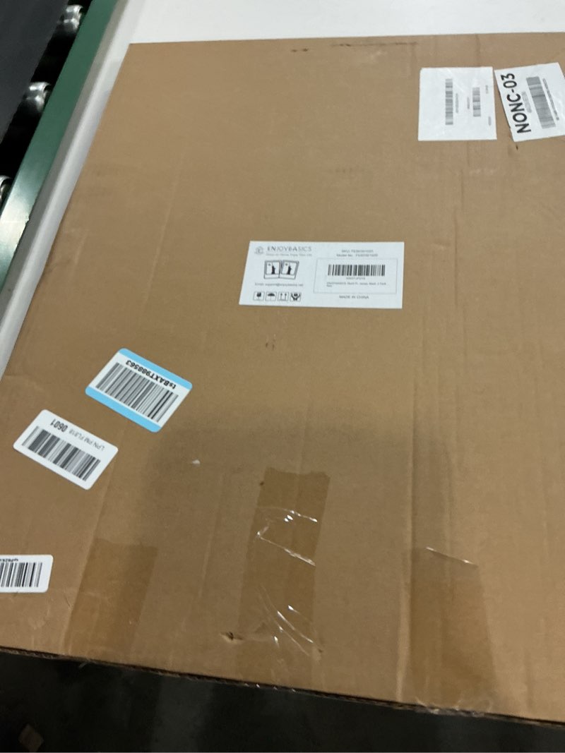 Condition photo showing New/Like New for enjoybasics 18x24 picture frame, display poster 16x20 with mat or 18 x 24 without mat, wall gallery photo frames, black, 2 pack