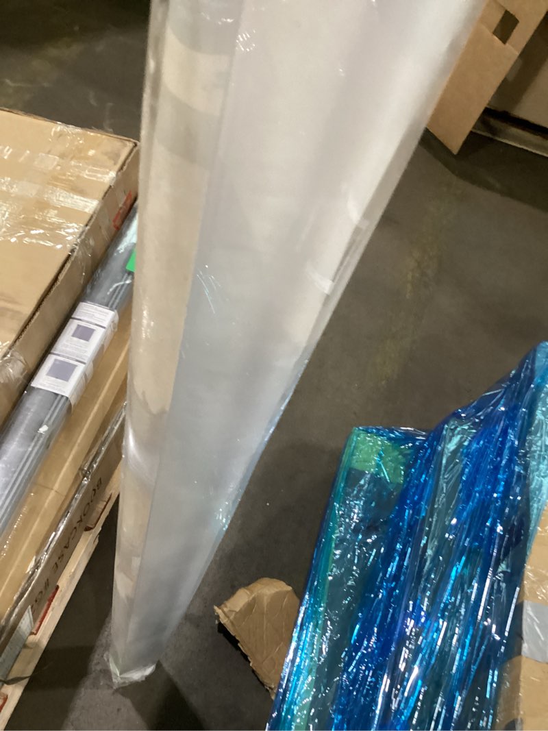 Condition photo showing As Is for Blackout Roller Shades Blinds Cordless for Windows Pull Down Room Darkening Door Blinds with Thermal Insulated Easy to Install for Living Room,Bedroom,Home,Office Bathroom White 74" Wx72 H 74"W x 72"H White