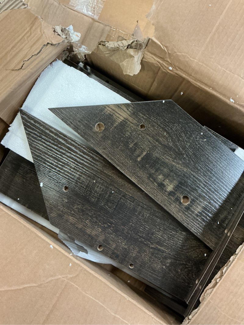 Farmhouse stand , 47" Wood Entryway with Storage