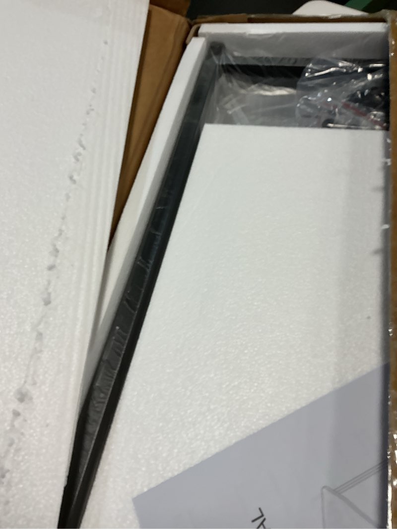 Condition photo showing Good Condition for huuger folding desk for small spaces, 31.5 inch foldable computer table, for home office, study, bedroom, dorm, space saving, small writing work office computer desk, easy to fold, rustic brown rustic brown 18.9"d x 31.5"w