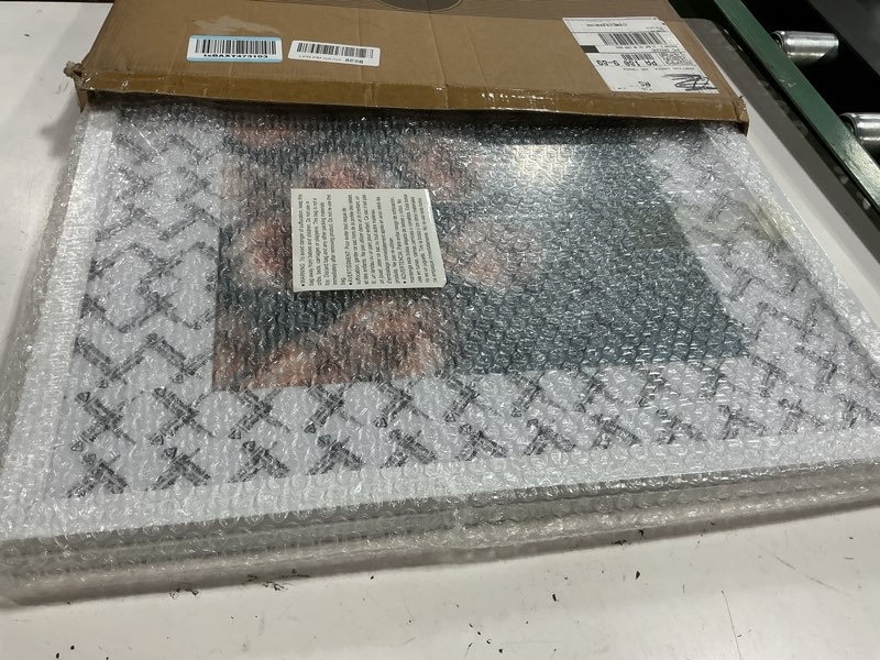 Condition photo showing New/Like New for americanflat 16x20 picture frame with polished plexiglass - set of 2 - use as 12x16 frame with mat or display 16x20 photo without mat - galleria collection - picture frames for wall display - white white 16x20 with 12x16 mat