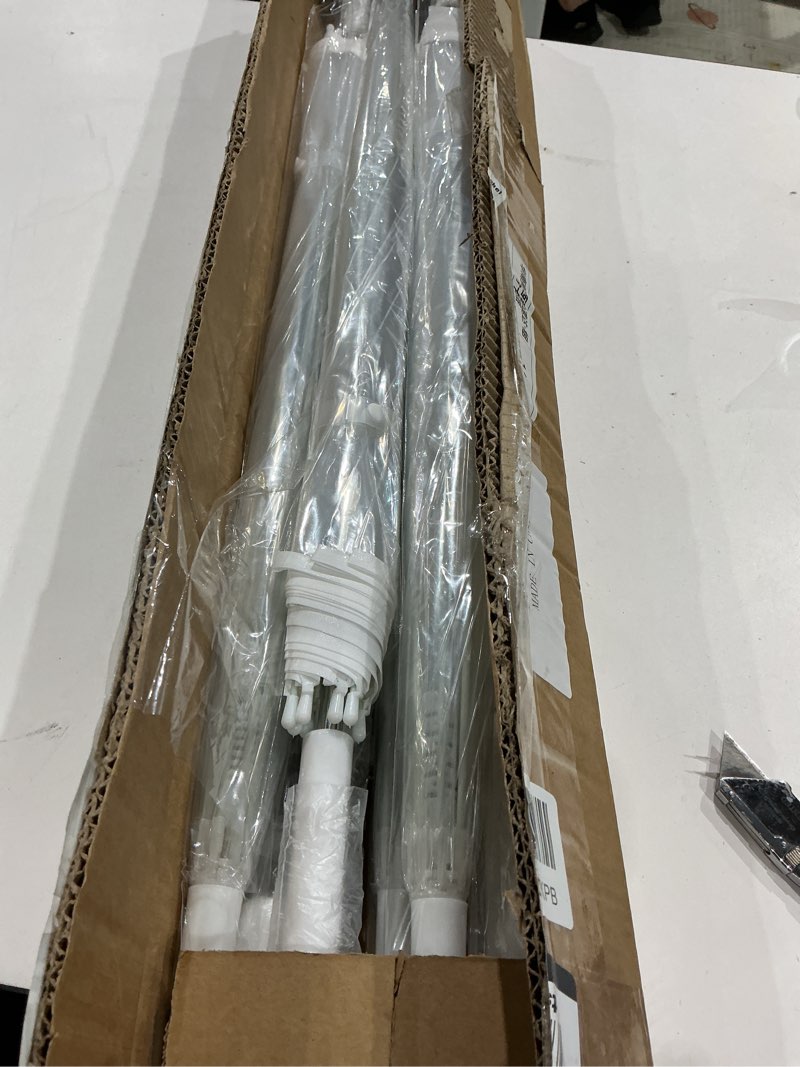 Condition photo showing New/Like New for clear wedding umbrella 8 pack, 46" bubble dome for bridesmaid photography | transparent poe material for bridal party guests includes thank you cards