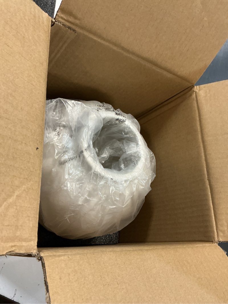 Condition photo showing Good Condition for large white ceramic vase - 9.8 inch rustic farmhouse vase for home decor, minimalist tall vases for living room, table, bathroom, holiday & weddings (sandstone white) sandstone white 9.8 inch