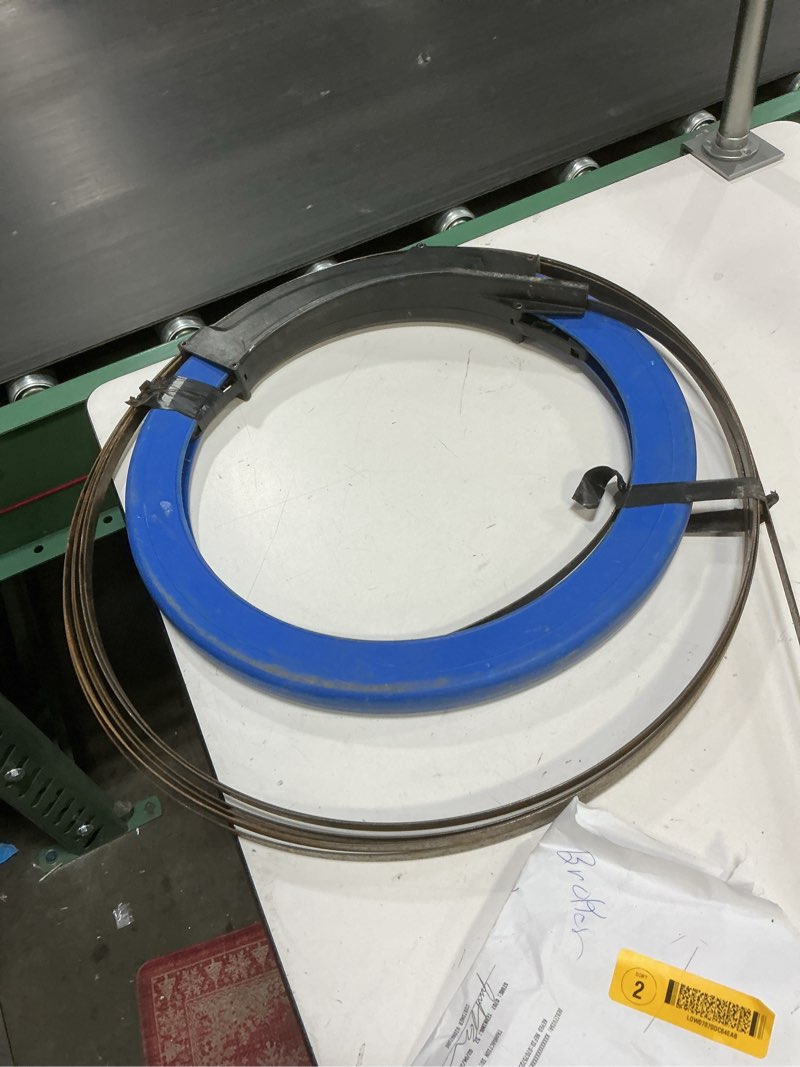 Condition photo showing As Is for Masonite 36-in x 80-in Driftwood Solid Core 2-panel Right Hand Molded Composite Single Prehung Interior Door Item #6601576 | Model