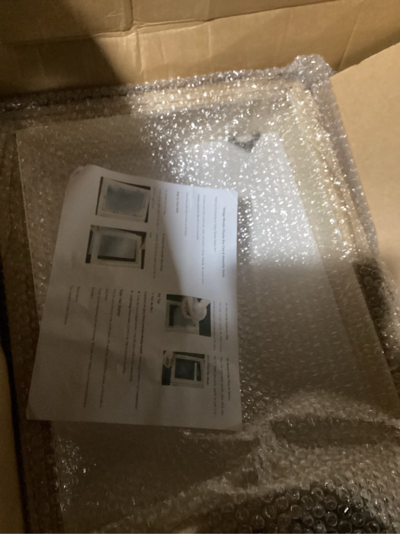 Condition photo showing Good Condition for (similar to) szqinji shadow box frame 11x14 deep large shadow box display cases wood memory box with diamond shape door vintage lock for graduation medals photos baby wedding flower pet memorial keepsakes white white 11x14