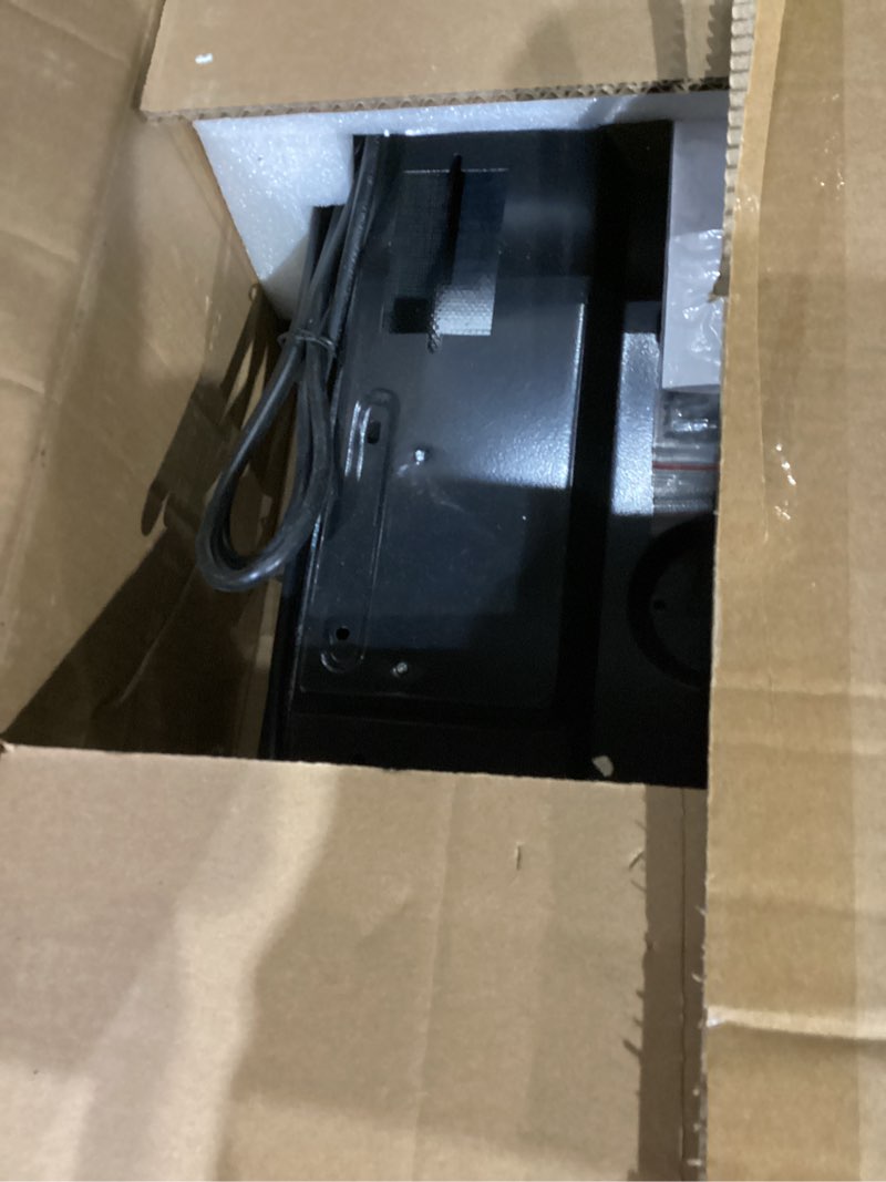 Condition photo showing As Is for Gas Cooktop 2 Burner,12000W Built-in Gas Stove, Black Crystal Tempered Glass Propane Cooktop, 20.08x12.2" Top Propane Stove Indoor LPG/NG Dual Fuel Hob for Apartment Kitchen RV 12inch-2burners