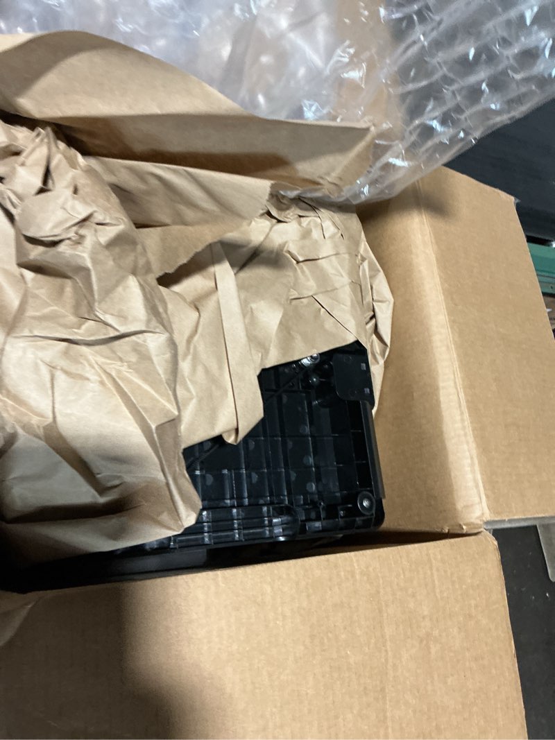 Condition photo showing As Is for flashforge ad5m 3d printer fully auto calibration print with 1-click max 600mm/s speed, all-metal corexy structure precise printing, easy-maintenance quick-swap nozzle, print size 220x220x220mm