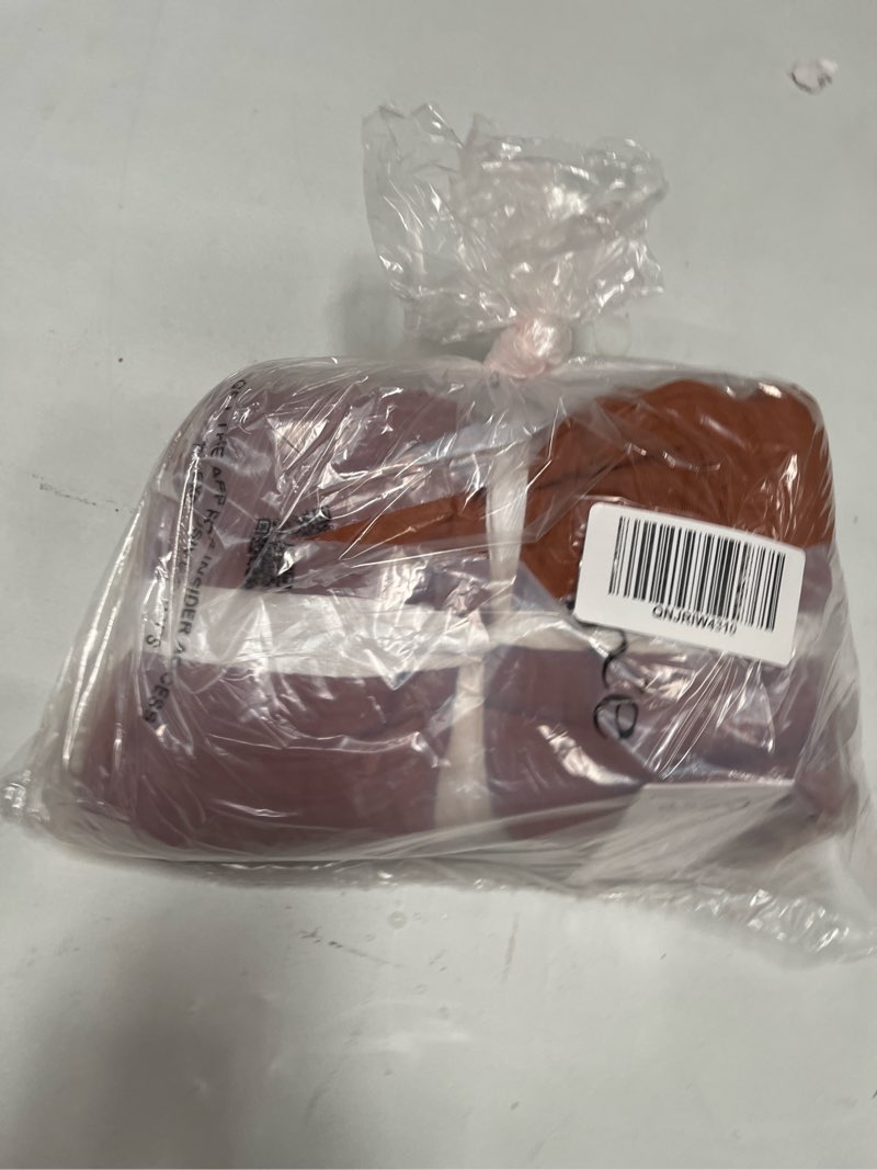 Condition photo showing Good Condition for organic airy gauze throw, one size, terracotta