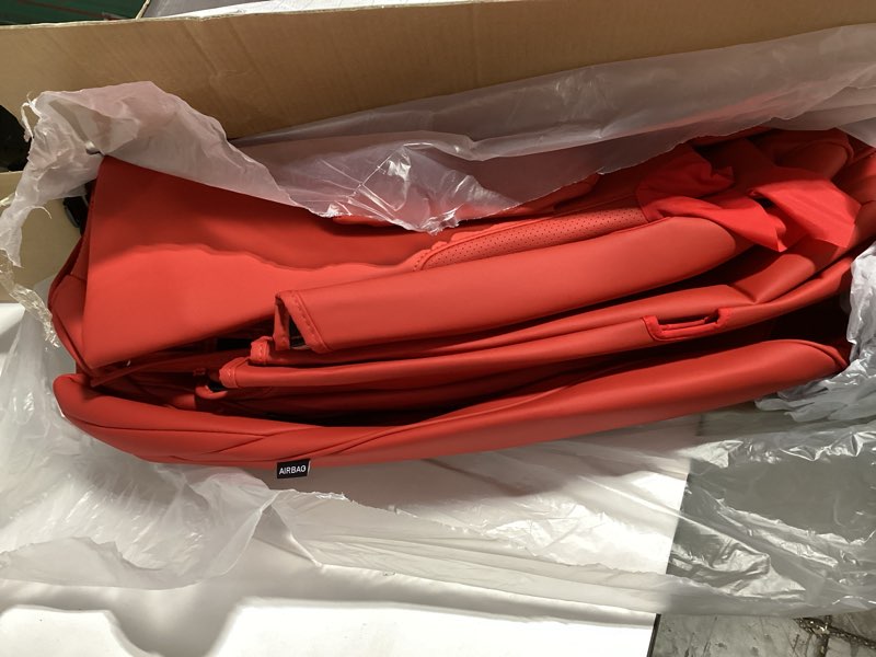 Condition photo showing Good Condition for car seat covers fit for toyota tacoma 2016-2023,full coverage faux leather car seat covers full set,custom waterproof breathable car seat protector front seat and back seat covers for cars(red) full set/red camouflage 2016-2023 tacoma