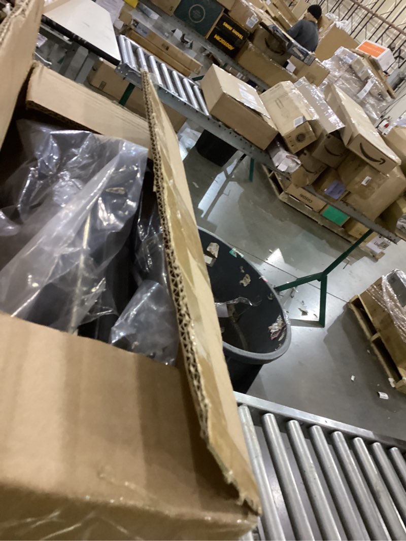 Condition photo showing New/Like New for 2-in-1 Shopping Cart for Groceries, Lightweight Aluminum Grocery Cart on Wheels and 50L Removable Waterproof Shopping Bag for Moving, Camping (Black)