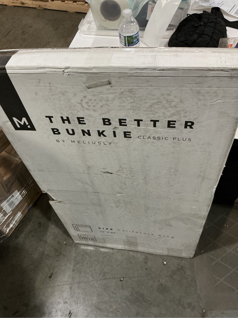 Condition photo showing New/Like New for meliusly heavy duty bunkie board california king (72x84) - non-slip breathable bed support board for slatted bed frame, anti-sag under bed support, noise minimizing moisture resistant california king (72x84'')