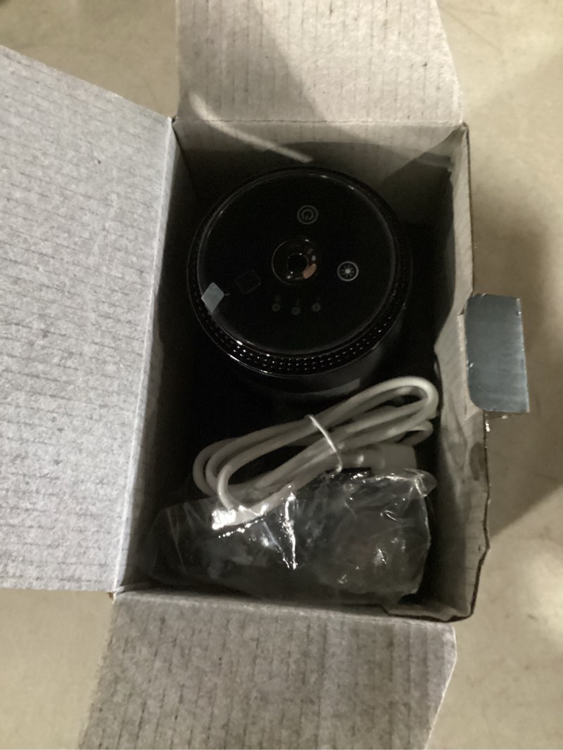 Condition photo showing Good Condition for Smart Car Air Fresheners with Rhythmic Atmosphere Light, Car Freshener Essential Oil Diffuser, Auto On/Off, Adjustable Concentration, Battery Powered, with 50ml perfume lasts 120 days