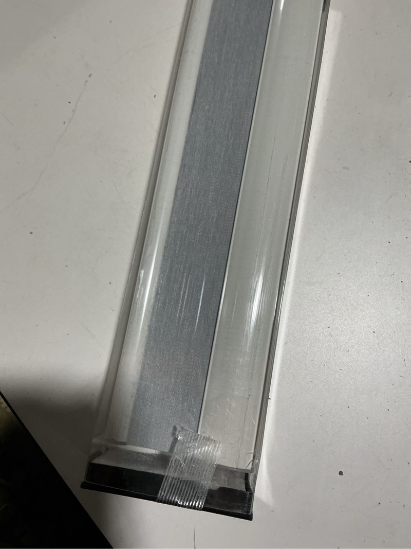 Condition photo showing Good Condition for Blackout Shades Cordless Blinds Cellular Fabric Blinds Honeycomb Door Window Shades 35x64, White-White White(blackout) 35"W x 64"H