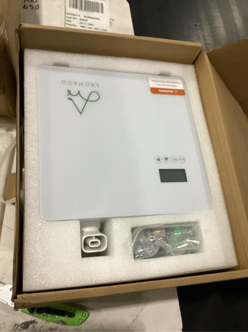 Condition photo showing New/Like New for 2025 upgraded 3500 sq.ft smart scent diffuser - hvac system, whole house aroma & hotel collection diffuser, waterless essential oil diffuser for home large room, cold air tech, 600ml (pure white) white u5