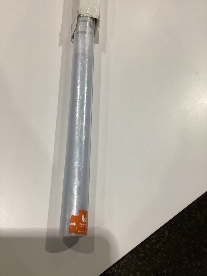 Condition photo showing New/Like New for rabbitgoo Window Privacy Film Rainbow Film Decorative Window Sticker, 3D Static Stained Glass Cling Tint for Home Heat Control Non-Adhesive, 17.5 x 78.7 inches 17.5\" x 78.7\" Clear, SIMILAR TO STOCK PHOTO 