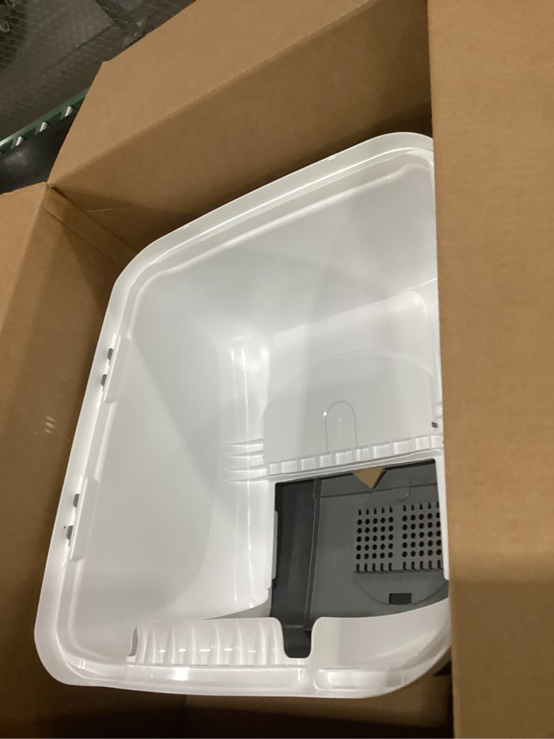 Condition photo showing Good Condition for Catit Airsift Jumbo Hooded Litter Pan, Warm Gray/White - Privacy and Easy Access for Cleaning - Ideal for Larger or Multiple Cat Households