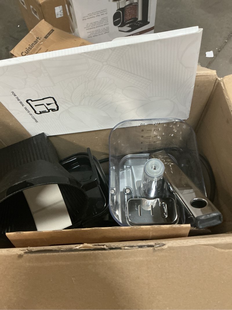 Condition photo showing As Is for Technivorm Moccamaster 79312 KBGT Coffee Brewer, 40 oz, Polished Silver Polished Silver Coffee Maker