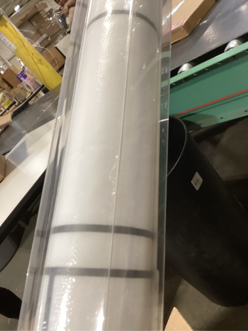 Condition photo showing Good Condition for artscape geneva 24 x 36 inch window film, made in usa – provides privacy, non-adhesive, textured leaded glass pattern, uv protection, easy to apply and removable