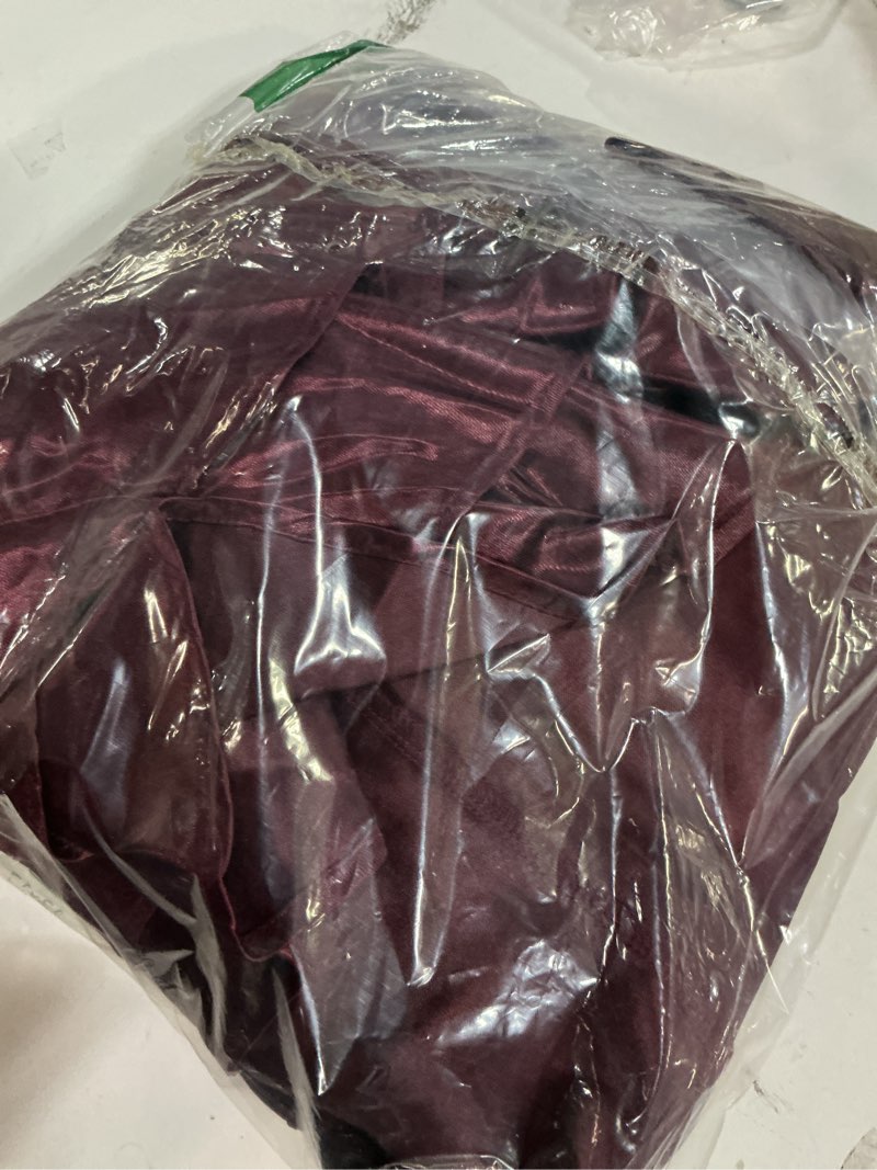 Condition photo showing Good Condition for meetjen women's short prom dresses for teens formal sequin high low satin bridesmaid cocktail party homecoming dress xx-large burgundy